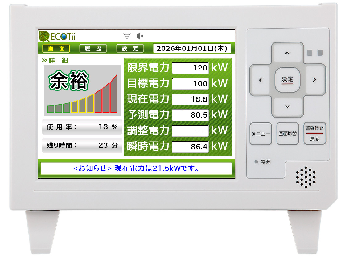 デマンド卓上表示器